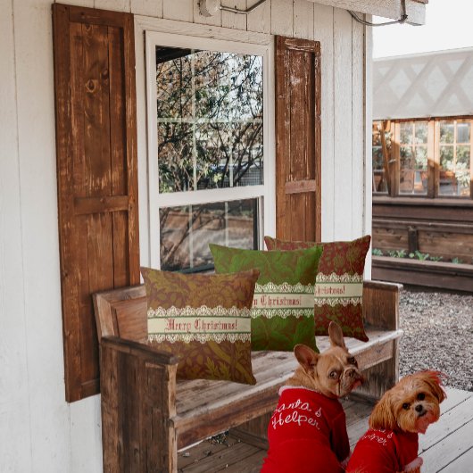 ノスタルジッククラシックウィリアムモリスパターンホリデー クッション