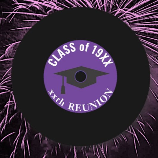 ノスタルジッククラス懇親会コースター ラウンドペーパーコースター