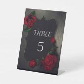 ノスタルジックゴシックラブバースデーテーブルナンバー 台座サイン (正面)