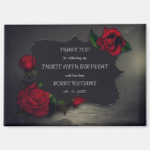 ノスタルジックゴシックラブ誕生日 マグネット (正面)