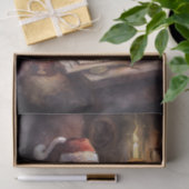 ノスタルジックサンタ3デクページ紙 薄葉紙 (ギフト)