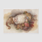 ノスタルジックサンタ6デクページ紙 薄葉紙 (正面)