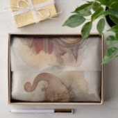 ノスタルジックサンタ6デクページ紙 薄葉紙 (ギフト)