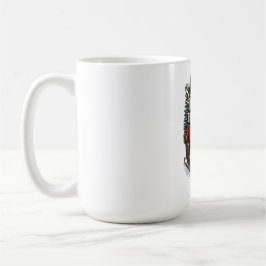 ノスタルジックサンタTシャツ、雪の森の通り道 コーヒーマグカップ