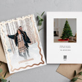 ノスタルジックチャームホリデーフォトバラ金ゴールド 箔シーズンカード