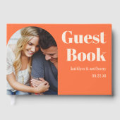 ノスタルジックチャーム結婚レトロ ゲストブック (正面)