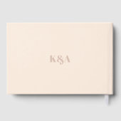 ノスタルジックチャーム結婚レトロ ゲストブック (裏面)