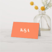 ノスタルジックチャーム結婚レトロ プレイスカード (裏面)