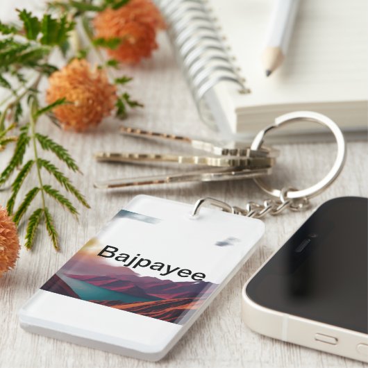 ノスタルジックドレムアクリルキーチェーン キーホルダー (正面右)