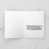 ノスタルジックノースリムロッジウィンターシーナリー シーズンカード (内部)