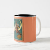 ノスタルジックハッピーハローウィンウィッチ&フクロウ ツートーンマグカップ (正面右)