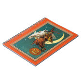 ノスタルジックハッピーハローウィンウィッチ&フクロウ ノートブック (左側)