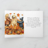 ノスタルジックハッピー秋ファミリー シーズンカード (内部)