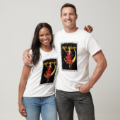 ノスタルジックハロウィン グッドウィッチと彼女の猫 Tシャツ (ユニセックス)