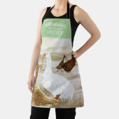 ノスタルジックファームゲーズグパーソナライズされたリーン エプロン (インサイチュ)