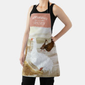 ノスタルジックファームゲーズマパーソナライズされたーヴ エプロン (インサイチュ)