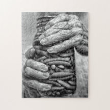 ノスタルジックブラックアンドホワイトパズル