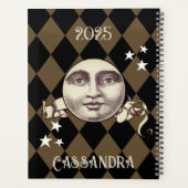 ノスタルジックヴィンテージスチームパンクファンタジー プランナー手帳 (裏面)