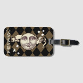 ノスタルジックヴィンテージスチームパンクファンタジー ラゲッジタグ (正面横)