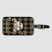 ノスタルジックヴィンテージスチームパンクファンタジー ラゲッジタグ (正面横)