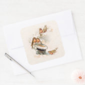 ノスタルジックヴィンテージスノーバード スクエアシール (封筒)