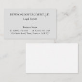 ノスタルジック伝統的名刺 名刺 (正面/裏面)