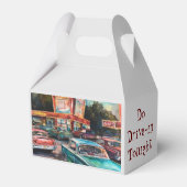 ノスタルジック時代ドライブイングラフィックプリント フェイバーボックス (裏面サイド)