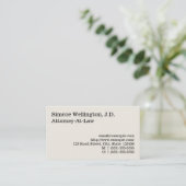 ノスタルジック法プロフェッショナル名刺 名刺 (スタンド正面)