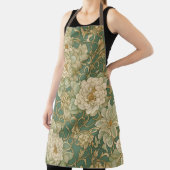 ノスタルジック花模様インヴィンテージハウス エプロン (インサイチュ)