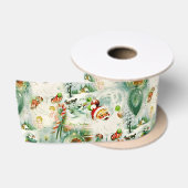 ノスタルジック キッチュマス サテンリボン (リール)
