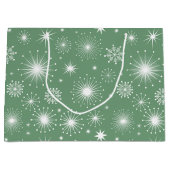 ノスタルジック キッチュマス 星 ラージペーパーバッグ (正面)
