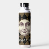 ノスタルジック ヴィンテージ スチームパンク ファンタジー ウォーターボトル (左面)