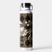 ノスタルジック ヴィンテージ スチームパンク ファンタジー ウォーターボトル (背面)