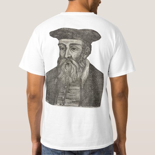 ノストラダムス Tシャツ (裏面)