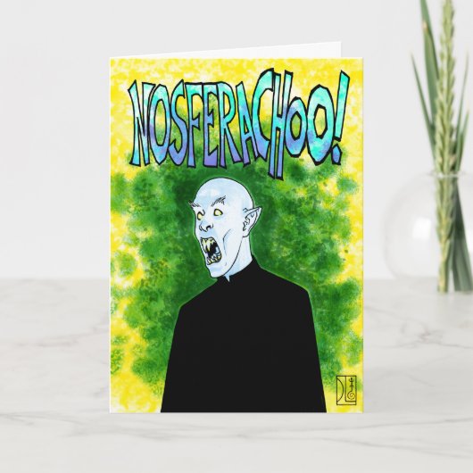 ノスフェラツくしゃみがよくなる カード (正面)