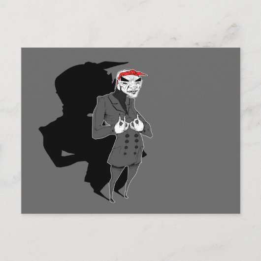 ノスフェラトゥは血はがき ポストカード (正面)