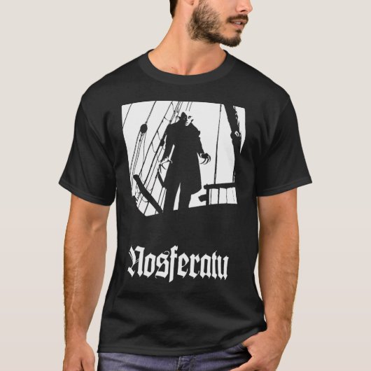ノスフェラトゥブラッククラシック Tシャツ (正面)