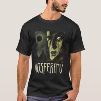 ノスフェラトゥヴァンパイアクラシックホラーフリックドラキュラ Tシャツ