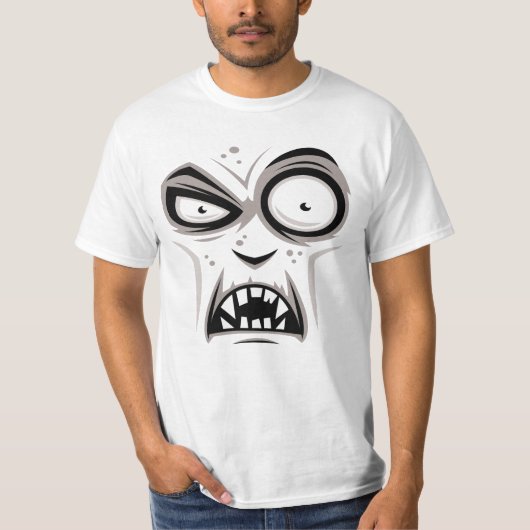 ノスフェラトゥ吸血鬼の顔 Tシャツ (正面)