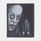 ノスフェラトゥ1922 フリースブランケット (正面)