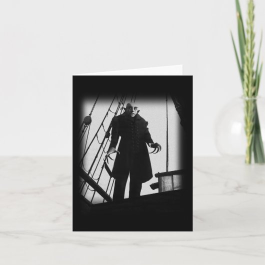 ノスフェラトゥ ヴァンパイア ホラー ドラキュラ ヴラド・テペス ポスター カード (正面)