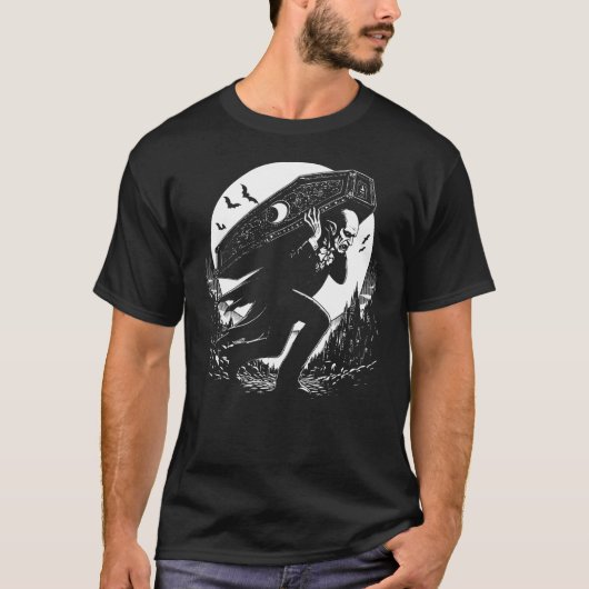 ノスフェラ運トゥの棺 Tシャツ (正面)