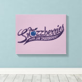 ノズベリーの味はノズベリーの味! キャンバスプリント (インサイチュ (ウッドフロア))