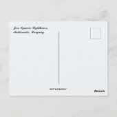 ノゼイグナシオライトハウスインマルドナドウルグアイ ポストカード (裏面)