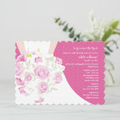 ノゼゲ結婚イブライダルシャワーの招待 招待状 (スタンド正面)