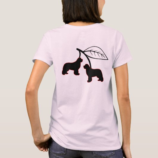 ノタベア ニューファンドランド チェリー Tシャツ (裏面)