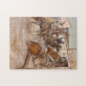 ノッキングなしで1909年 – チャールズ・マリオン・ラッセル ジグソーパズル (横)