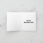 ノックあなたのパン母の日 カード (内部)