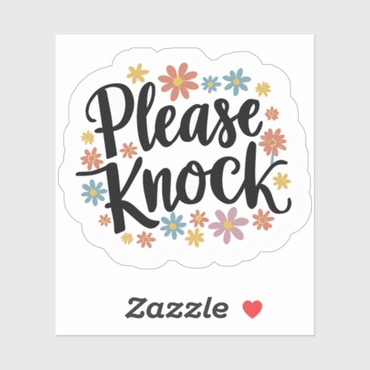 ノックして シール (シート)