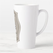 ノックするとドアが開くマタイ7:7 カフェラテマグ (右)